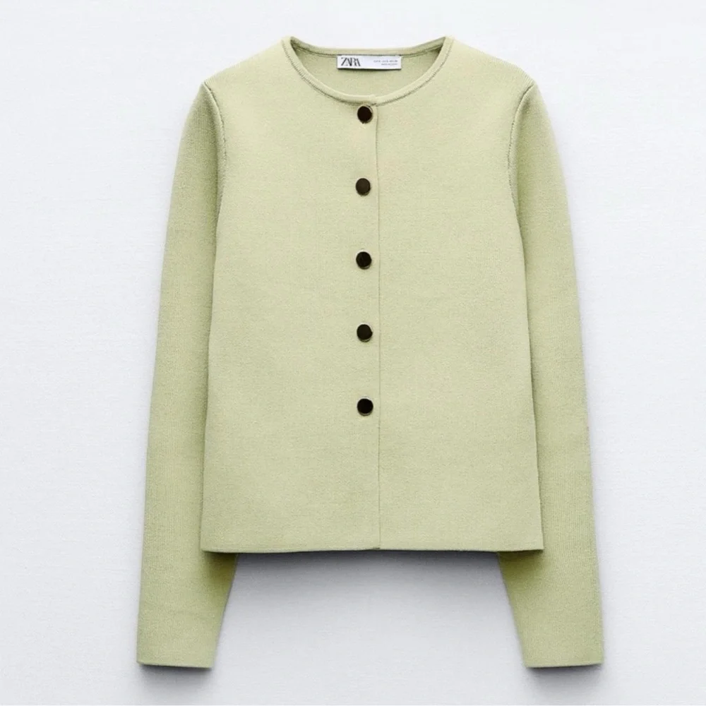 TAILORED KNIT CARDIGANPISTACHIO 0/4192/003/511/03